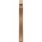 Ekena Millwork 5 1/2-in W x 36-in D x 44-in H Funston Block Rough Cedar Woodgrain TimberThane Outlooker, Primed Tan OUTUR055X36X44FST44RCPR - alternate 5